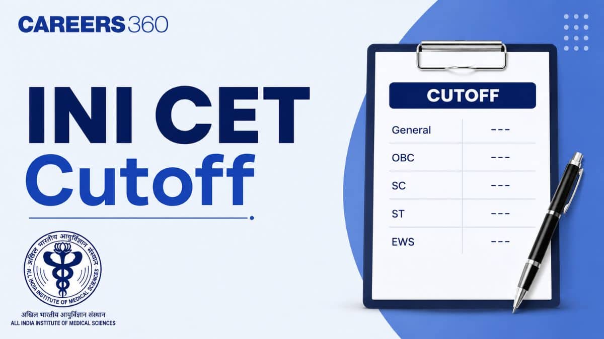 INI CET Cutoff 2026 - Category Wise Qualifying Percentile & Marks vs Rank